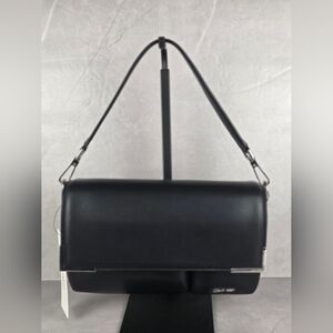 Sophisticated Calvin Klein Black Men's Leather Bag